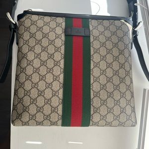 Gucci GG Supreme Messenger Bag Gucci Band